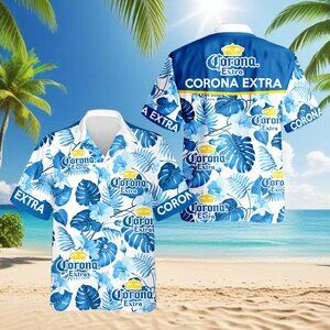 Corona Extra Hawaiian Shirt, Aloha Shirt